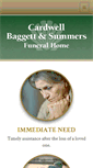 Mobile Screenshot of cardwellfuneral.com
